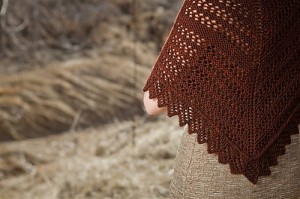 Zora Shawl by Mindy Wilkes. Photo by Interweave