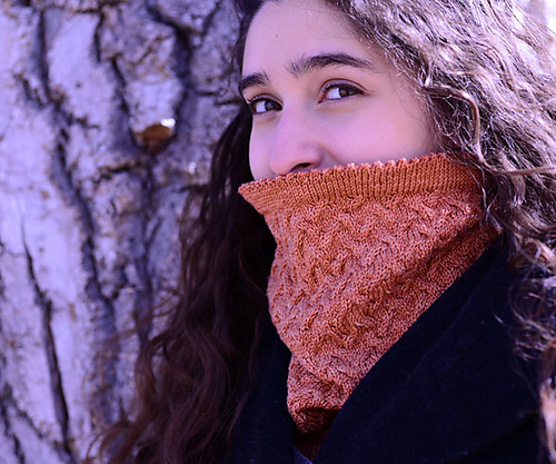 Shadow Play Cowl by Gretchen Johnson and Amy Stanton (Image © Crave Yarn)