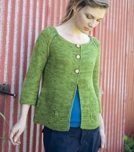 Greenfield Cardigan, from New England Knits