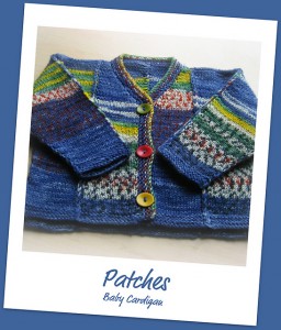Patches Baby Cardigan
