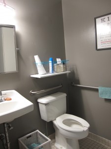 Here is our new large bathroom!