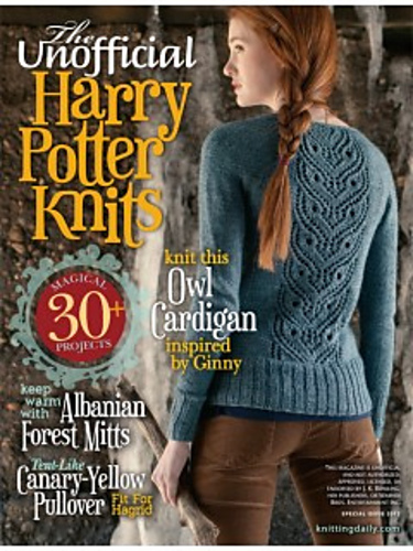 Ginny's Cardigan is featured on the cover and is worked in DK weight. E Lavold Silky Wool would rock in this pattern.