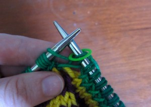 Replace the stitch marker. You're ready to work Rnd 3, which is just like Rnd 2.