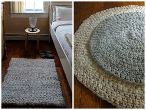 Purl Bee Big Stitch Knit and Crochet Rugs