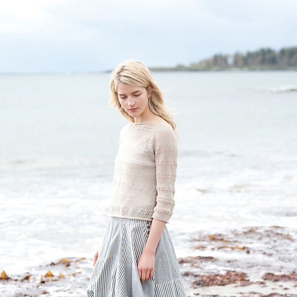 Perkins Cove Pullover by Pam Allen (Photo © Carrie Bostick Hoge)