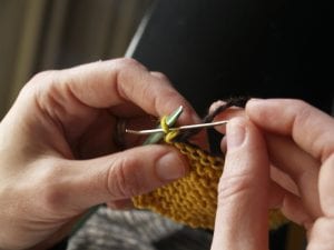 Step 6: Work the final stitch.
