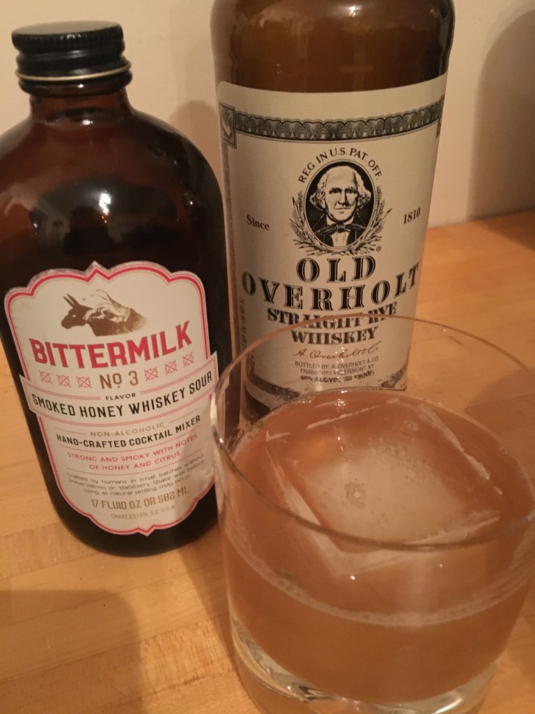 Bittermilk Smoked Honey Whiskey Sour