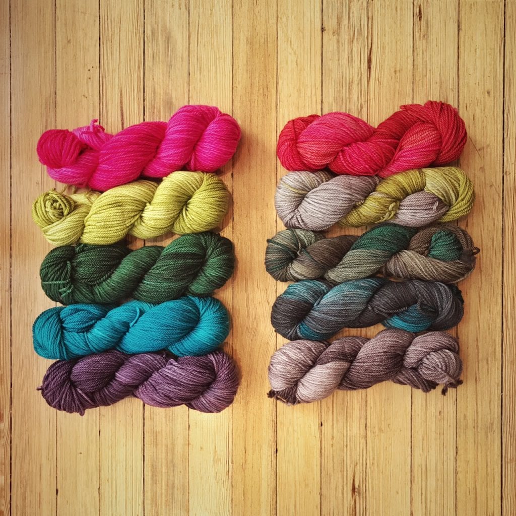 Just Landed: Periwinkle Sheep Merino Aran
