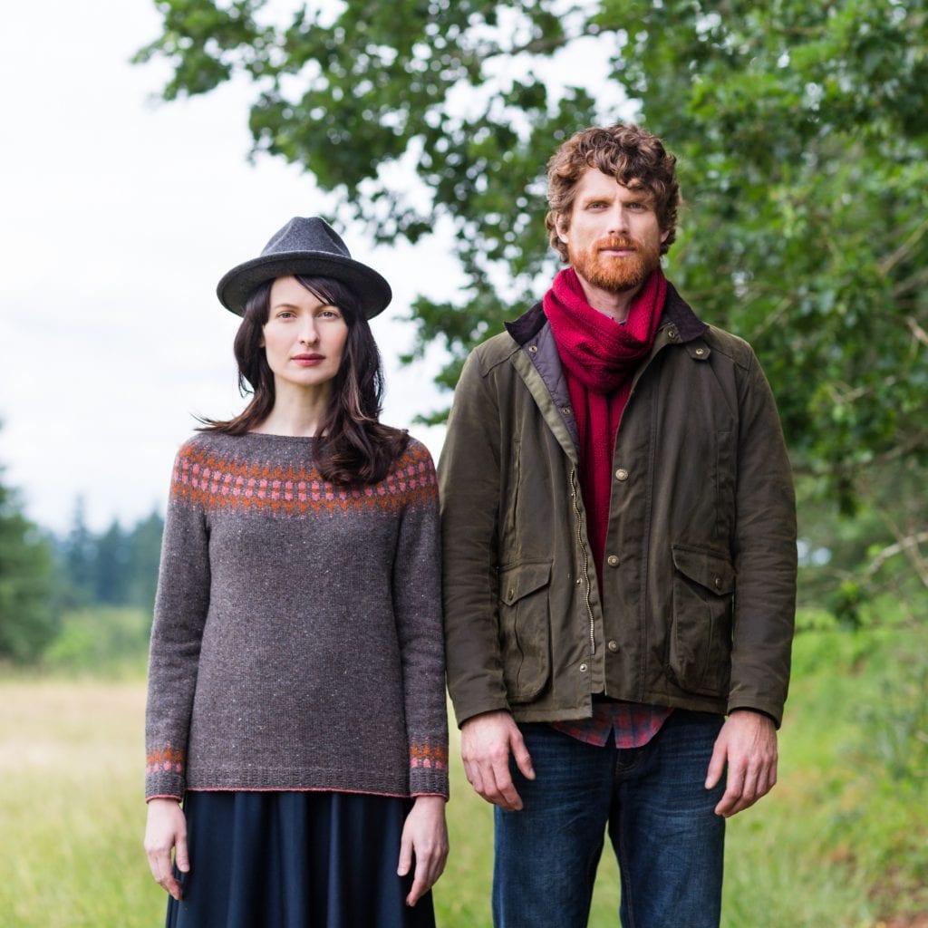 Voe & Wallace ©Brooklyn Tweed