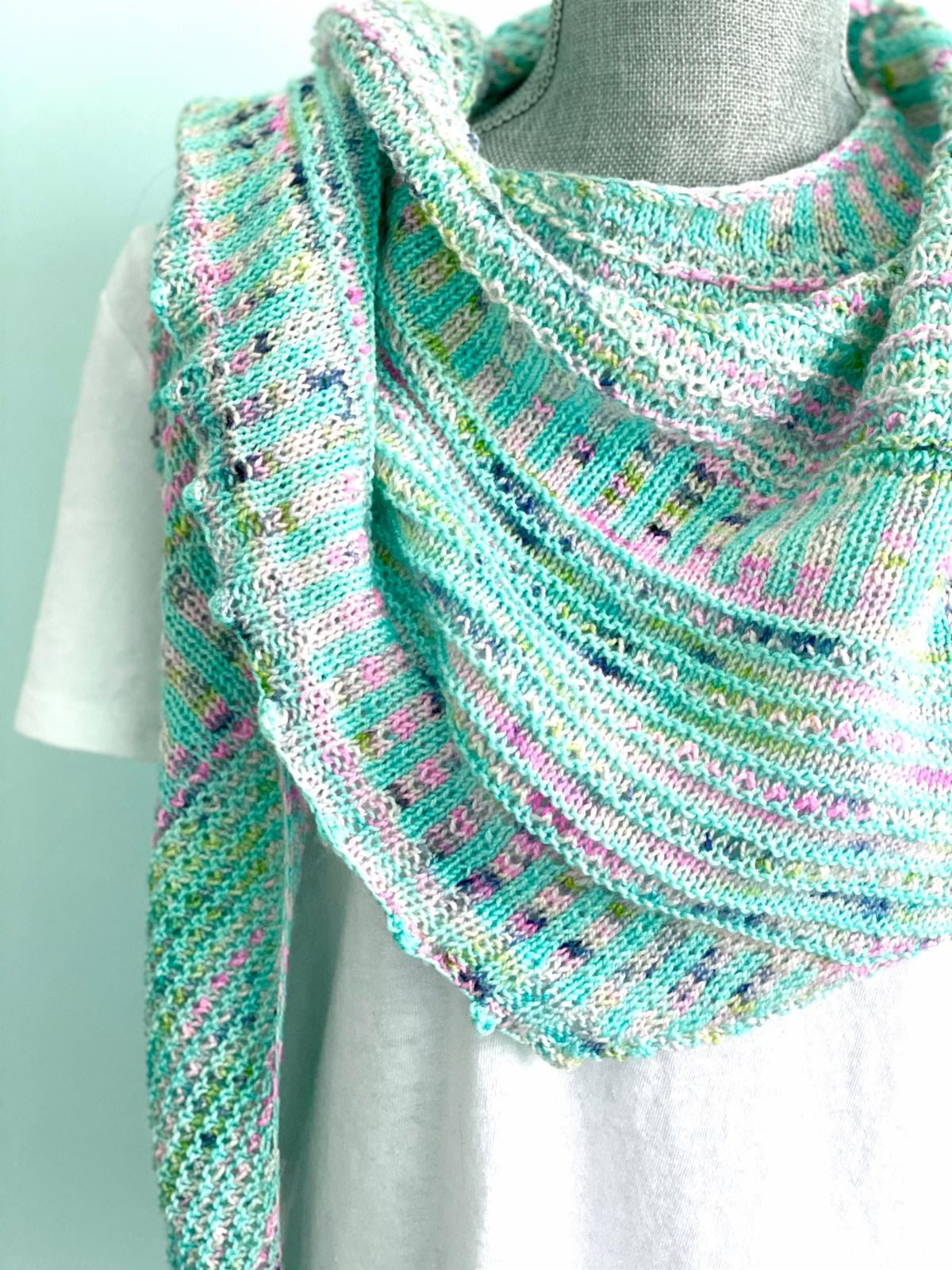 Breathe and Hope Shawl by Casapinka - Free Pattern with Kit