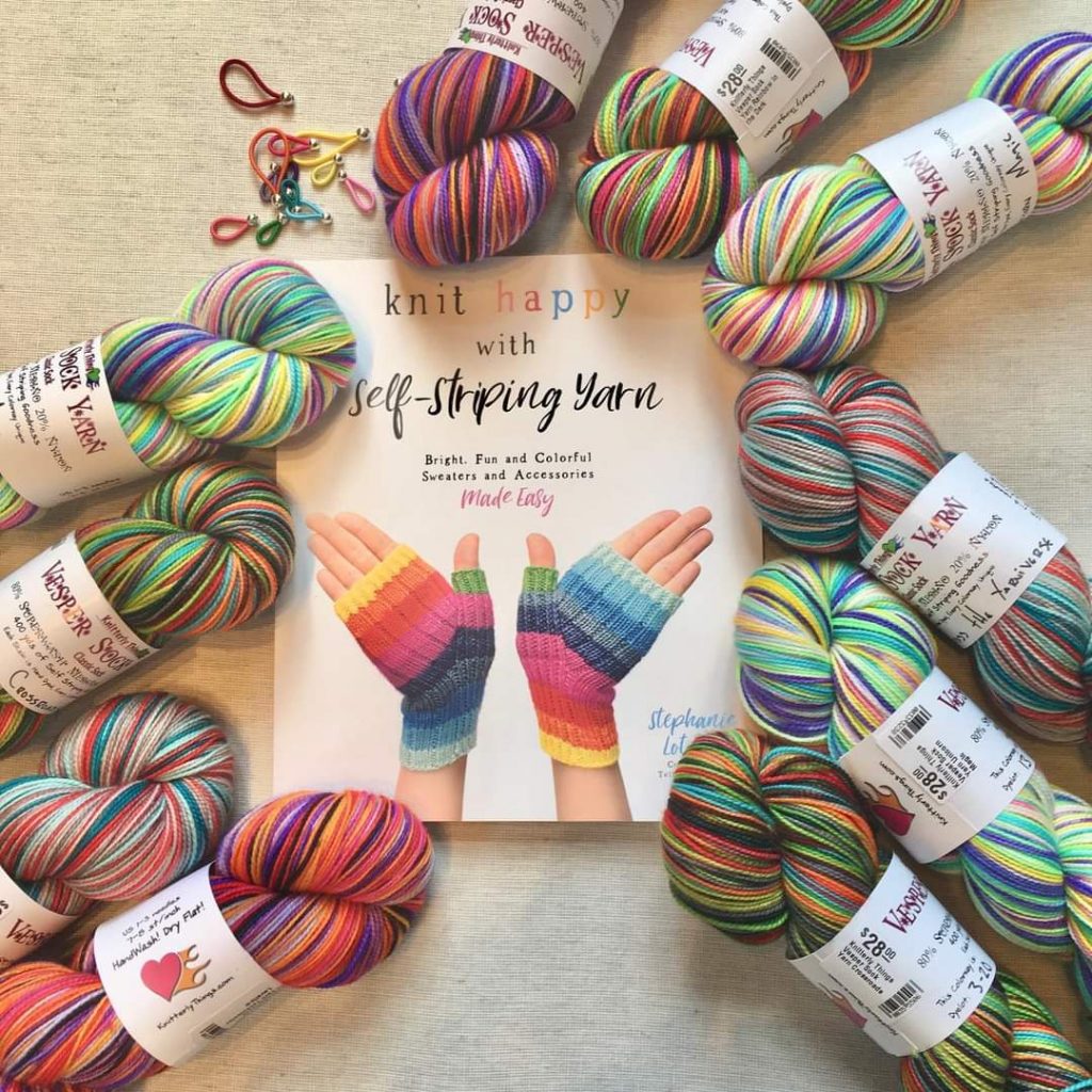 Knit Happy with Self-Striping Yarn – Let’s get colorful!