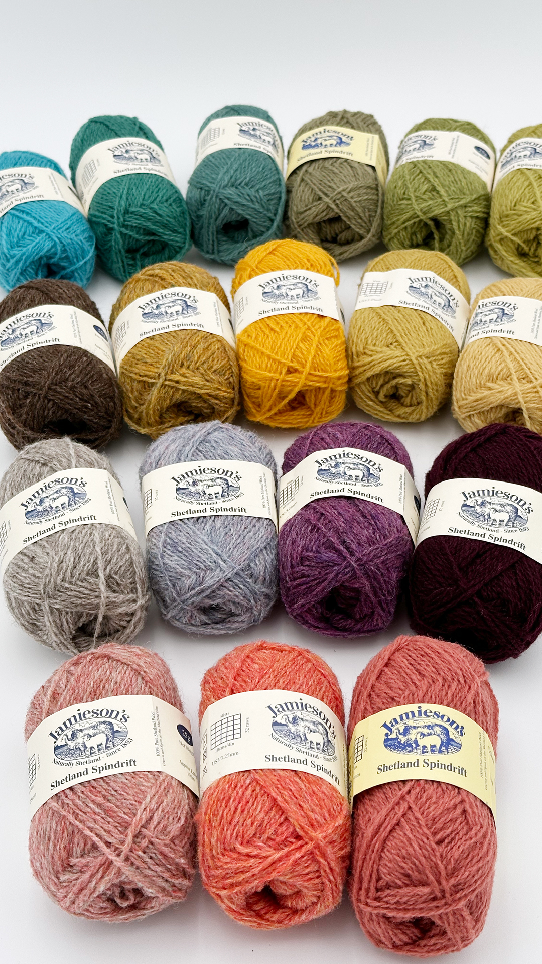 Just Landed: Jaimeson's Shetland Spindrift! - fibre space