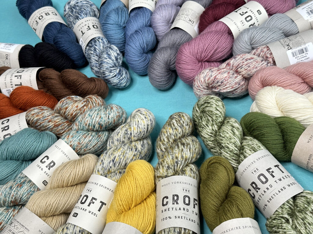 New to space! West Yorkshire Spinners Signature 4 Ply & Croft DK