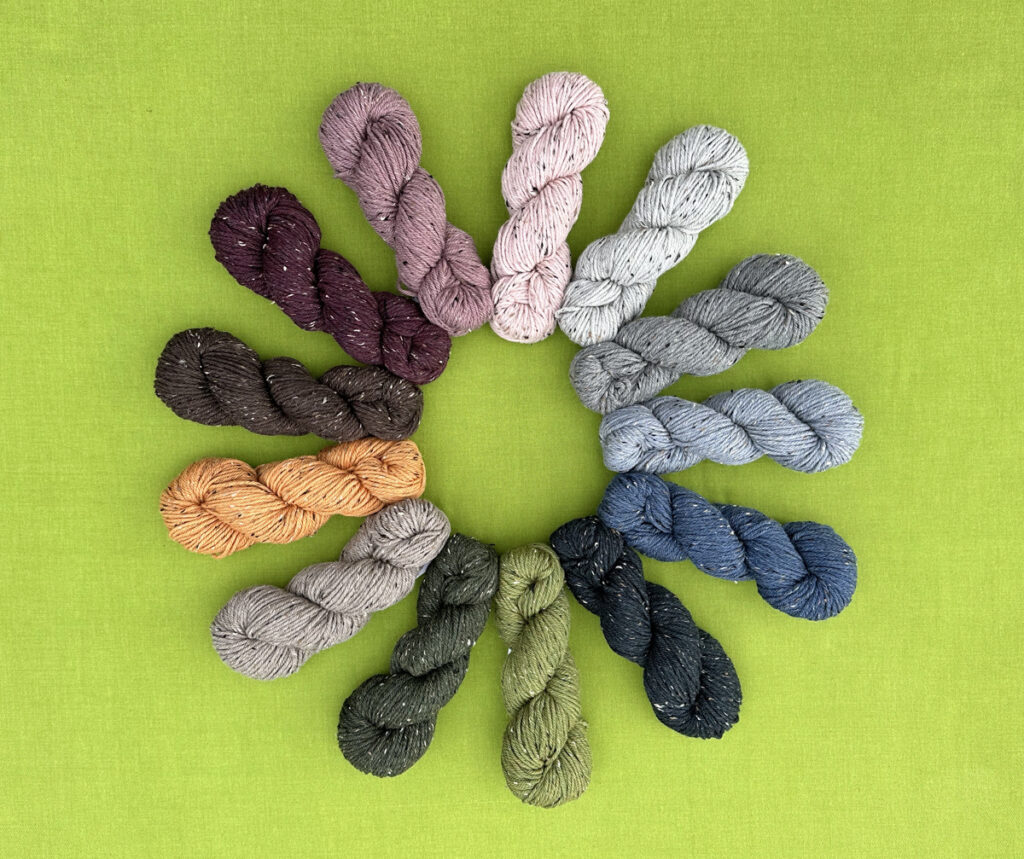 Just Landed! Woolstock Tweed Aran!