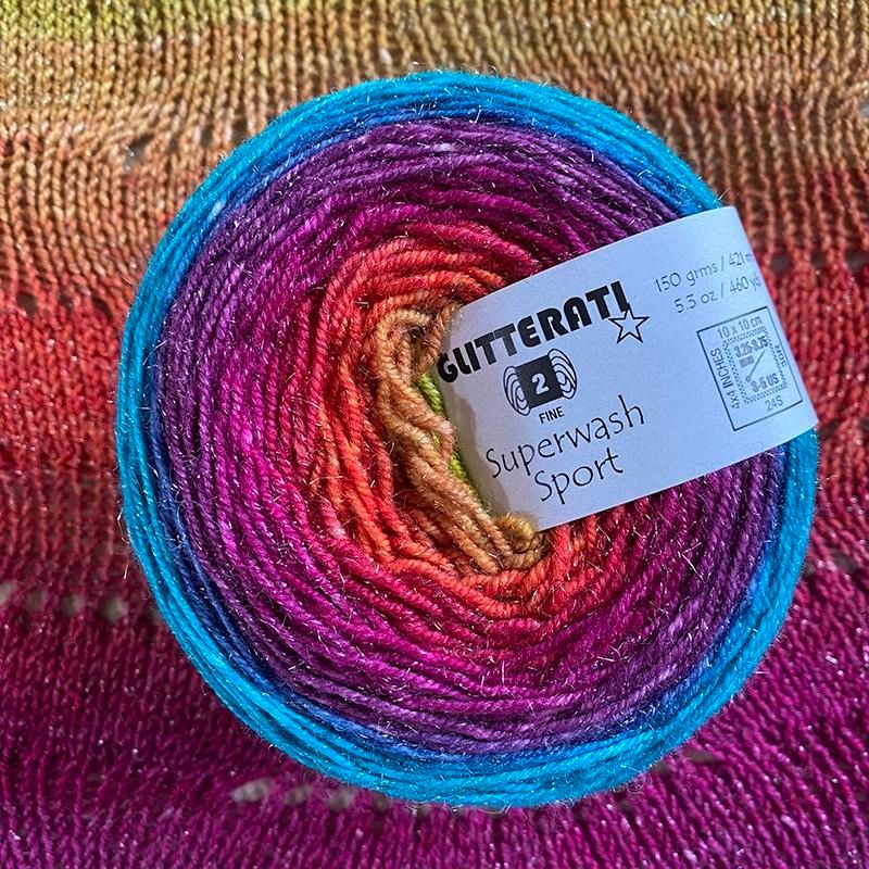 Limited Edition! Ombré Glitterati Superwash Sport is here