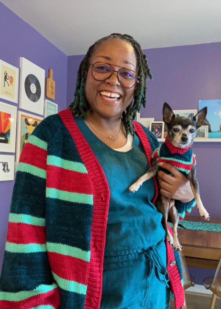 Bespoke Dog Sweaters with Dana Williams-Johnson