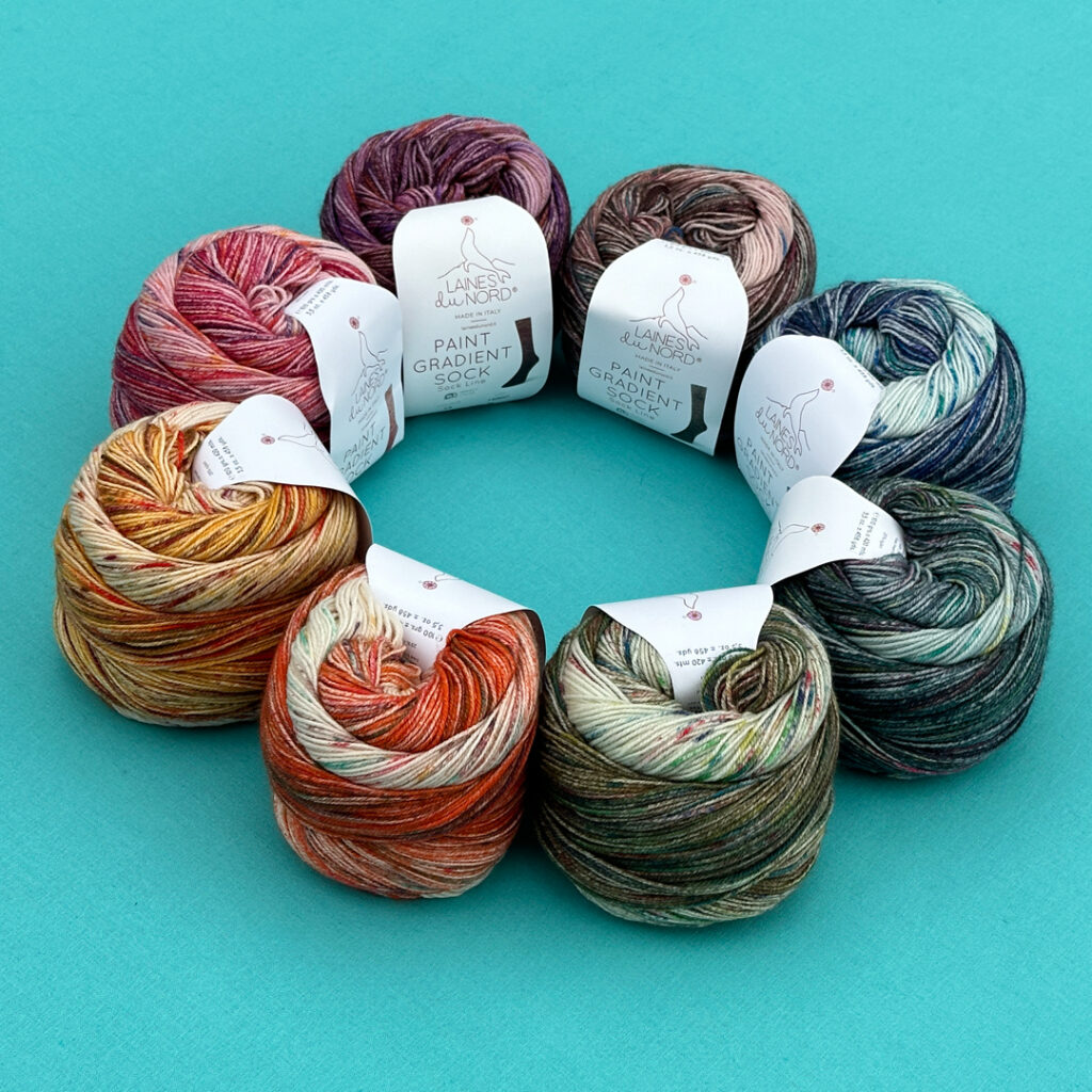 Just Landed: Laines du Nord Paint Gradient Sock Yarn