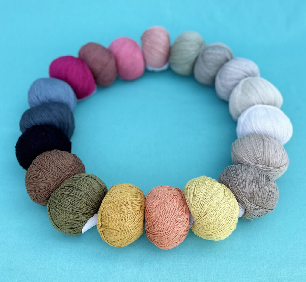 Restock alert! Knitting for Olive Pure Silk – ethical silk for season transitioning makes
