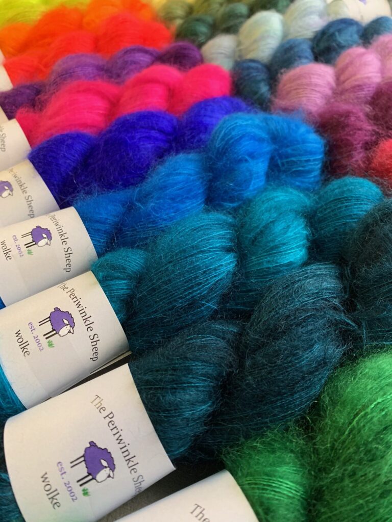 Celebrate The Periwinkle Sheep x fibre space – 10 years!