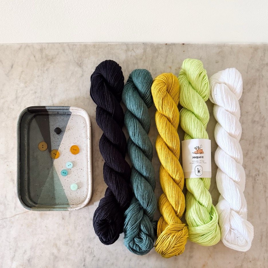 New Colors of Kelbourne Woolens Mojave and Skipper!