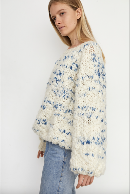 Must Make Monday: The Essential Sweater in Kinua Yarns The Flamé and The Skinny