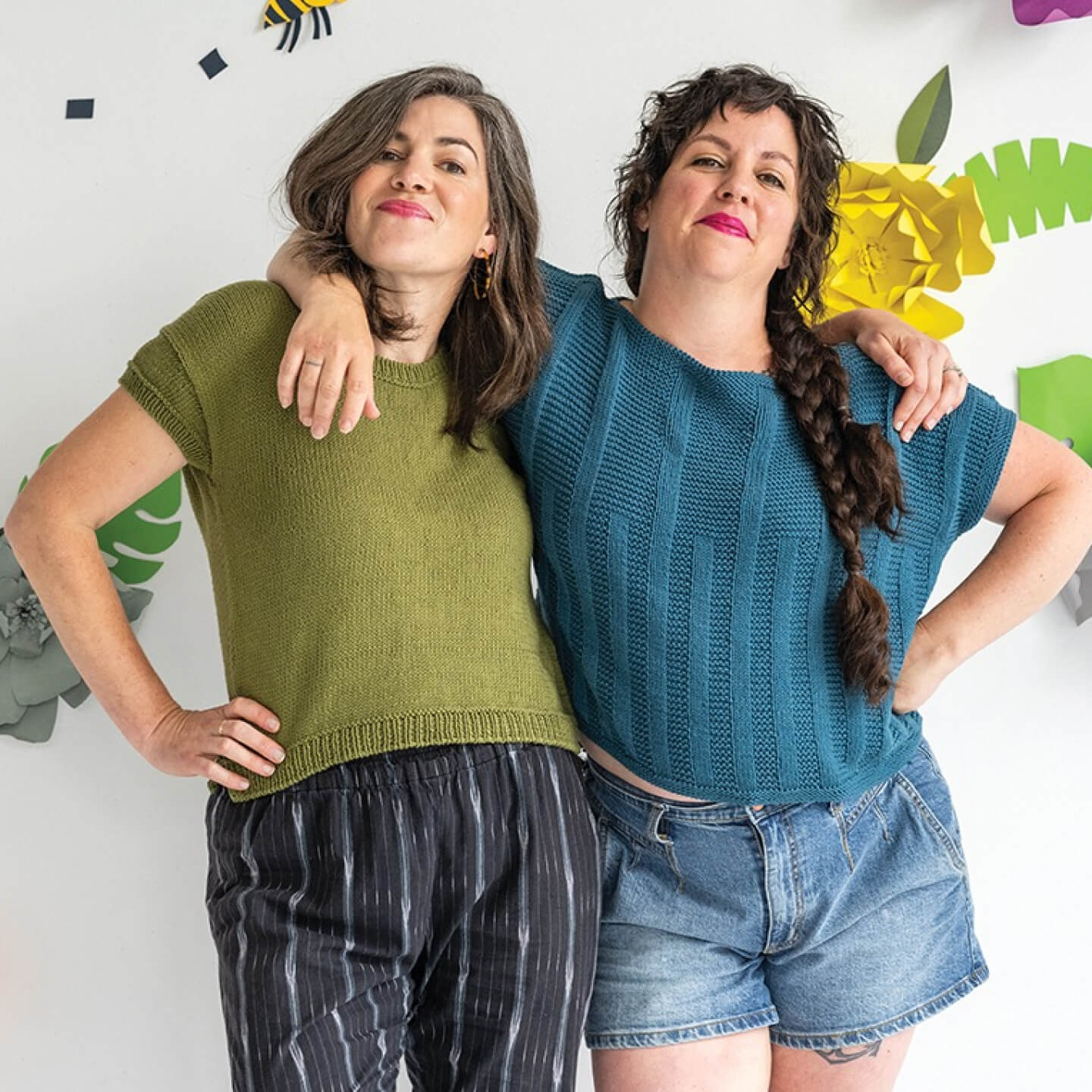 Kate Gagnon Osborn and Courtney Kelley of Kelbourne Woolens