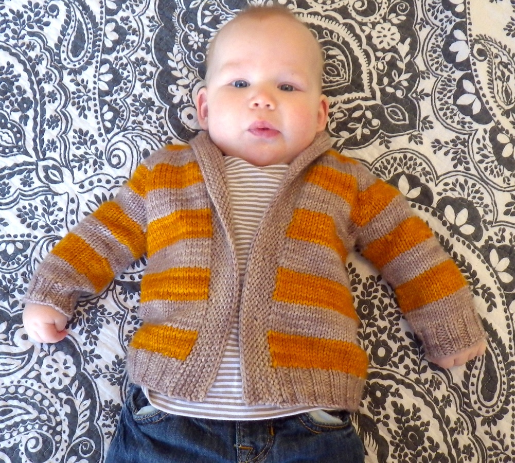 Elwood cardigan pattern by Jenny Wiebe