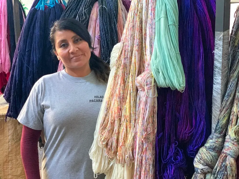 Dyemaster Jesica of Malabrigo Yarns.