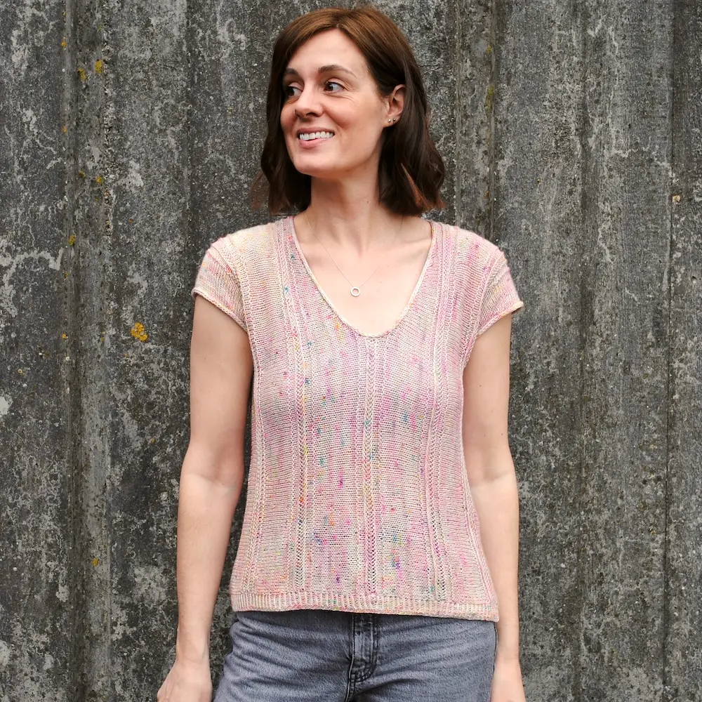 Knot Again pattern by Rachel Illsley