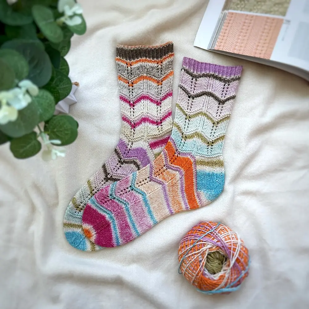 Socks Time pattern by Olya Kilic
