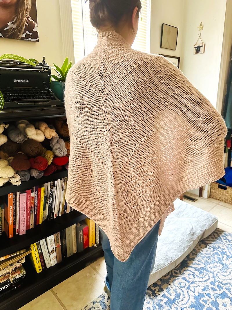 Gorteen Shawl pattern by Erineen Designs.