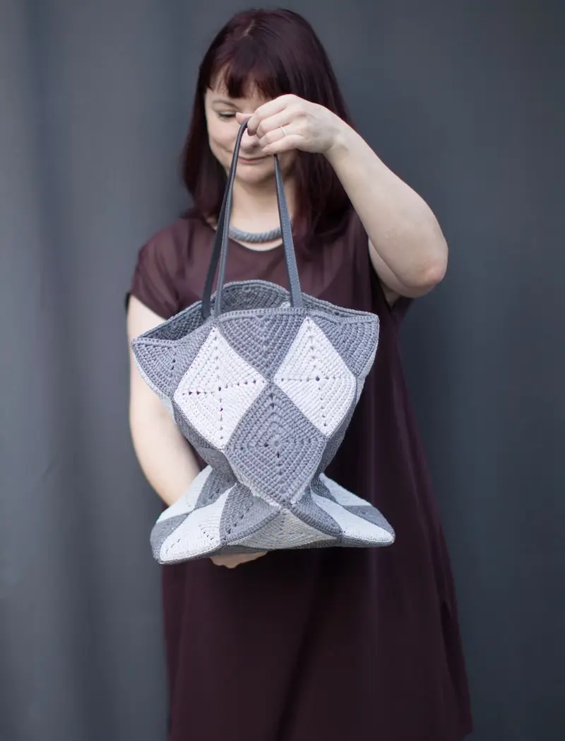 PATCHIGAMI tote by Olga Buraya-Kefelian