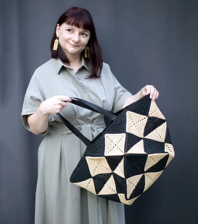 PATCHIGAMI tote by Olga Buraya-Kefelian
