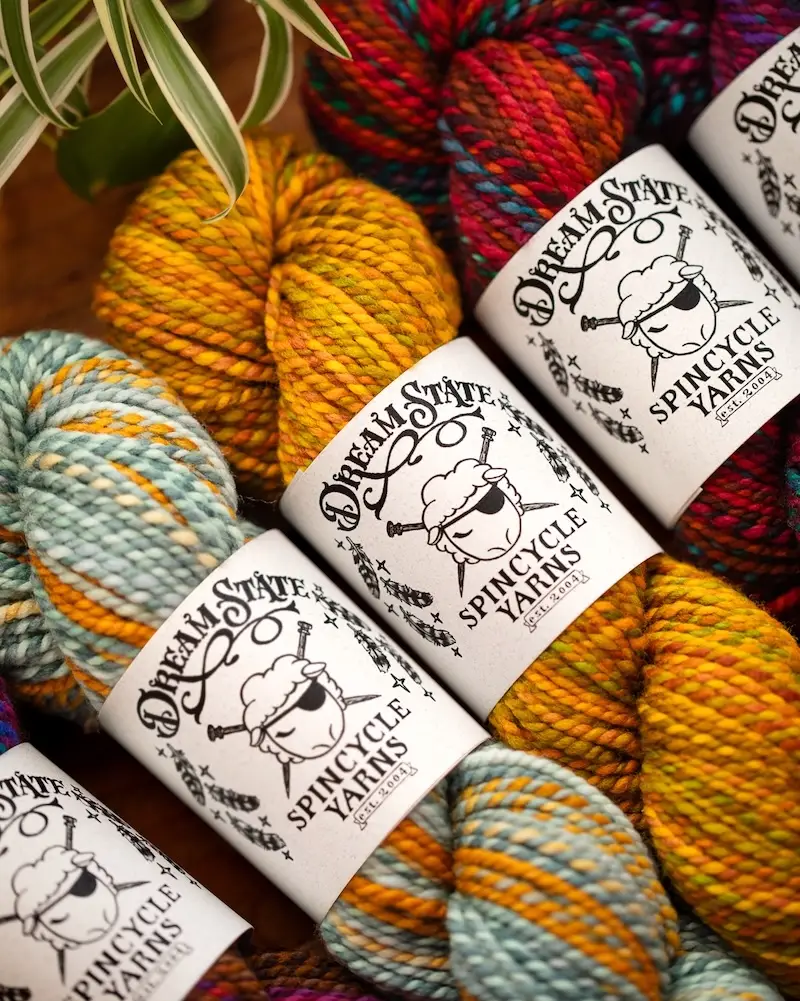 Spincycle Yarns Dream State yarn.