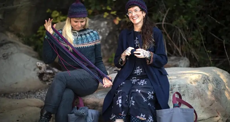 Kate Burge-Tibi & Rachel Price of Spincycle Yarns