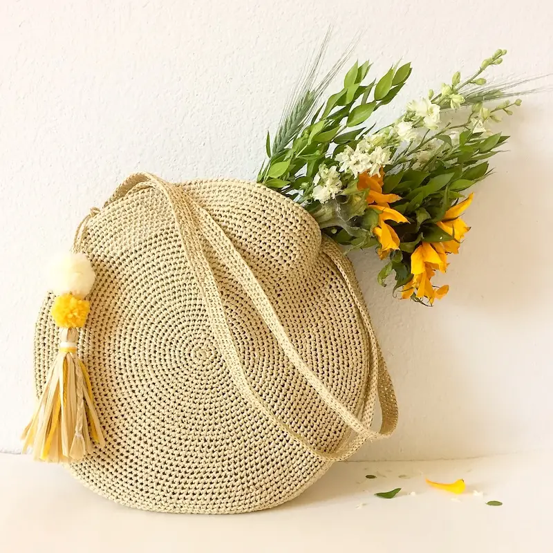 Sun City Bag by Ksenia Naidyon.