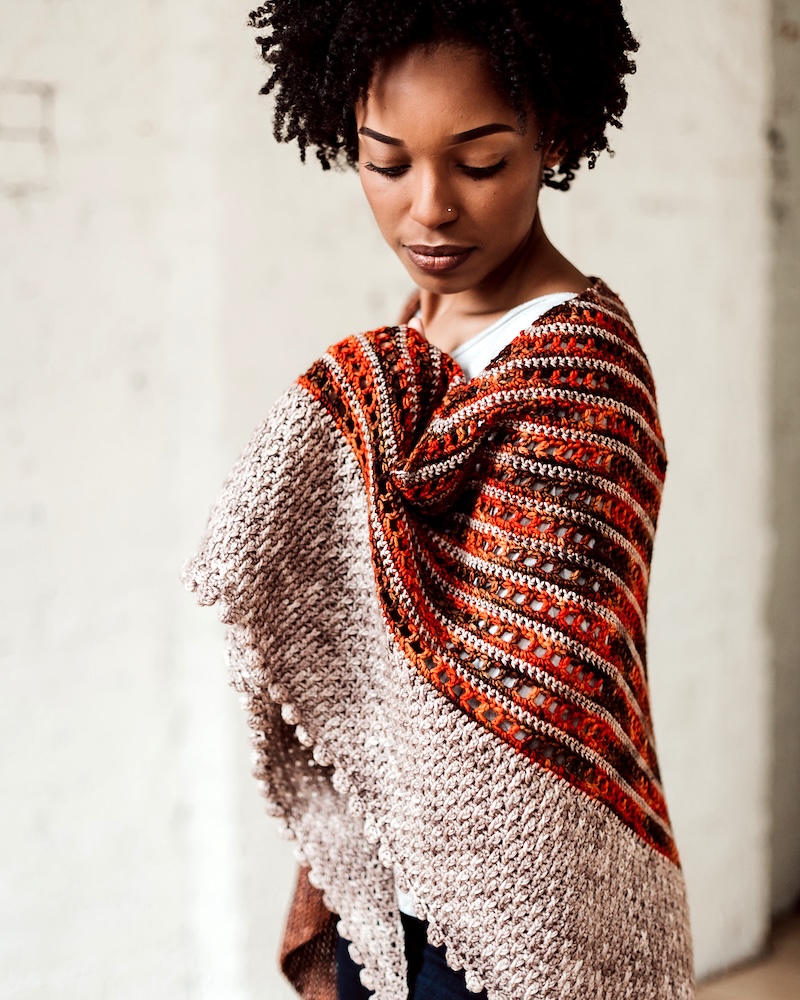 Bronwyn Shawl by Toni Lipsey