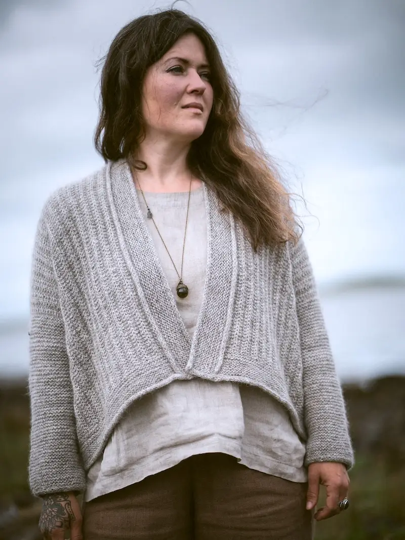 Mizzle and Mist Cardigan by Tania Barley