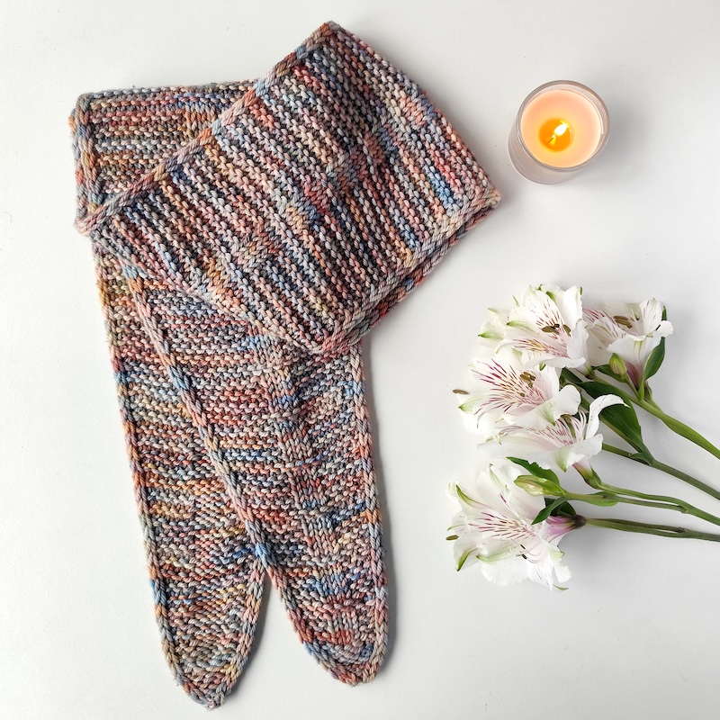 Ruta Scarf pattern by Kristel Nieves