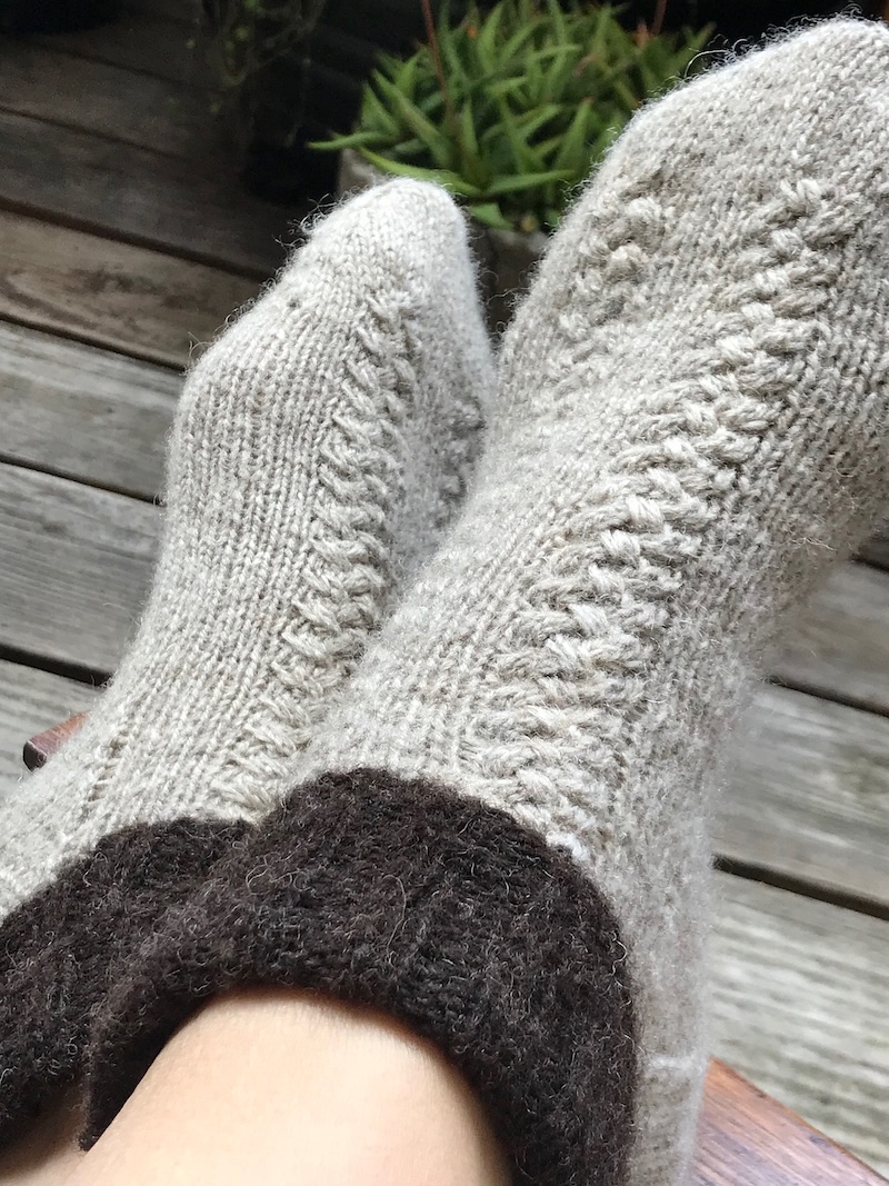 Sunday Night Socks by Jacqui Pirotta