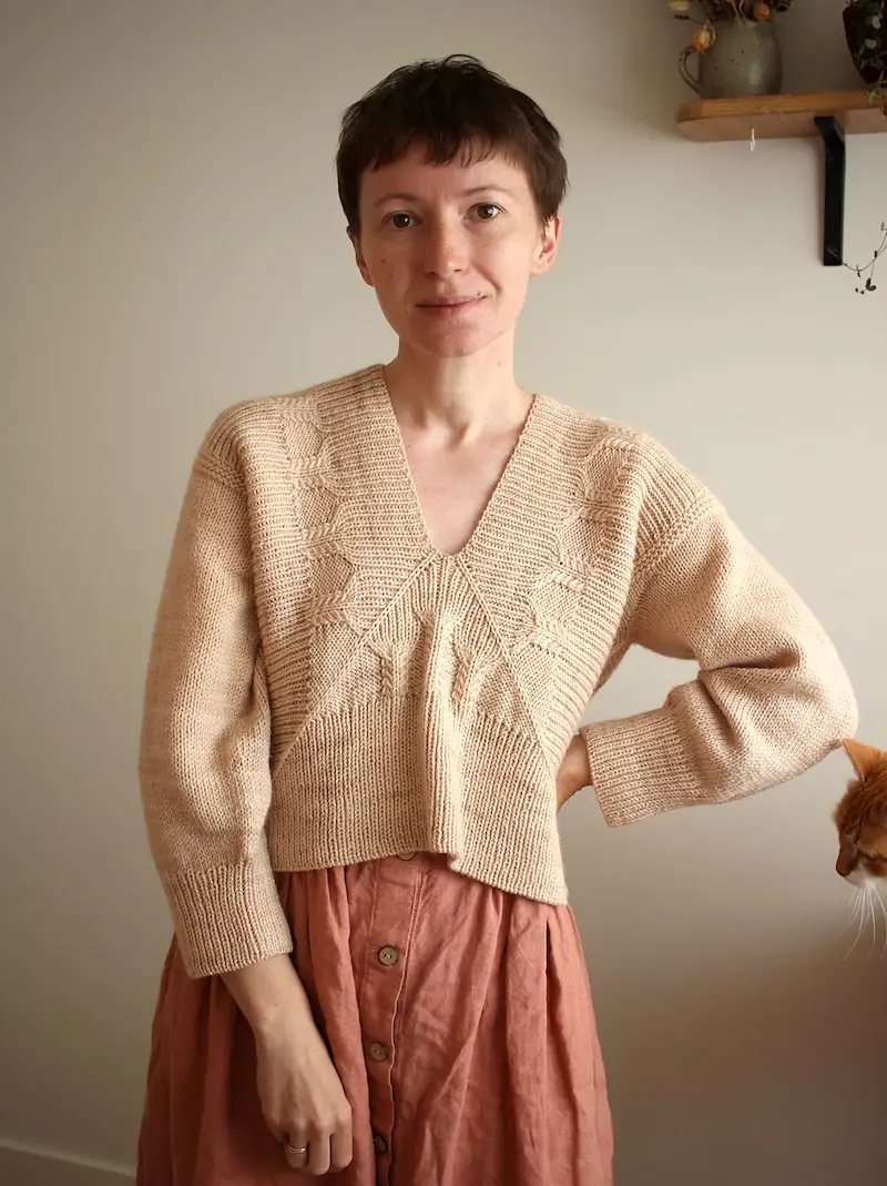 Drevo Pullover by Teti Lutsak.