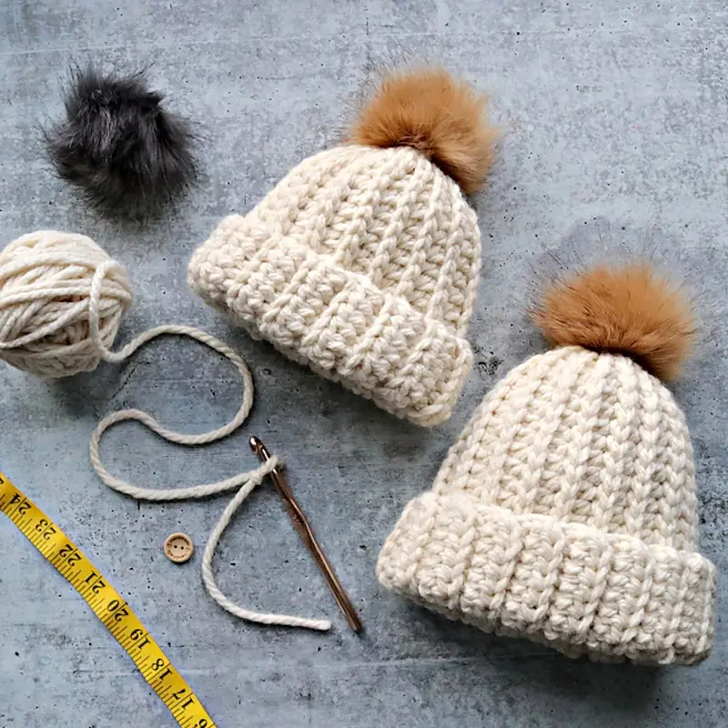 Cozy Cabin Beanie pattern by Jonna Martinez