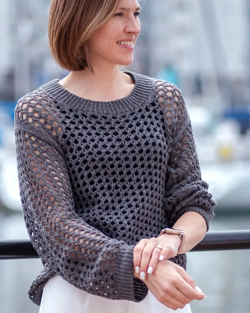 Dreamweft Sweater by Zanete Knits