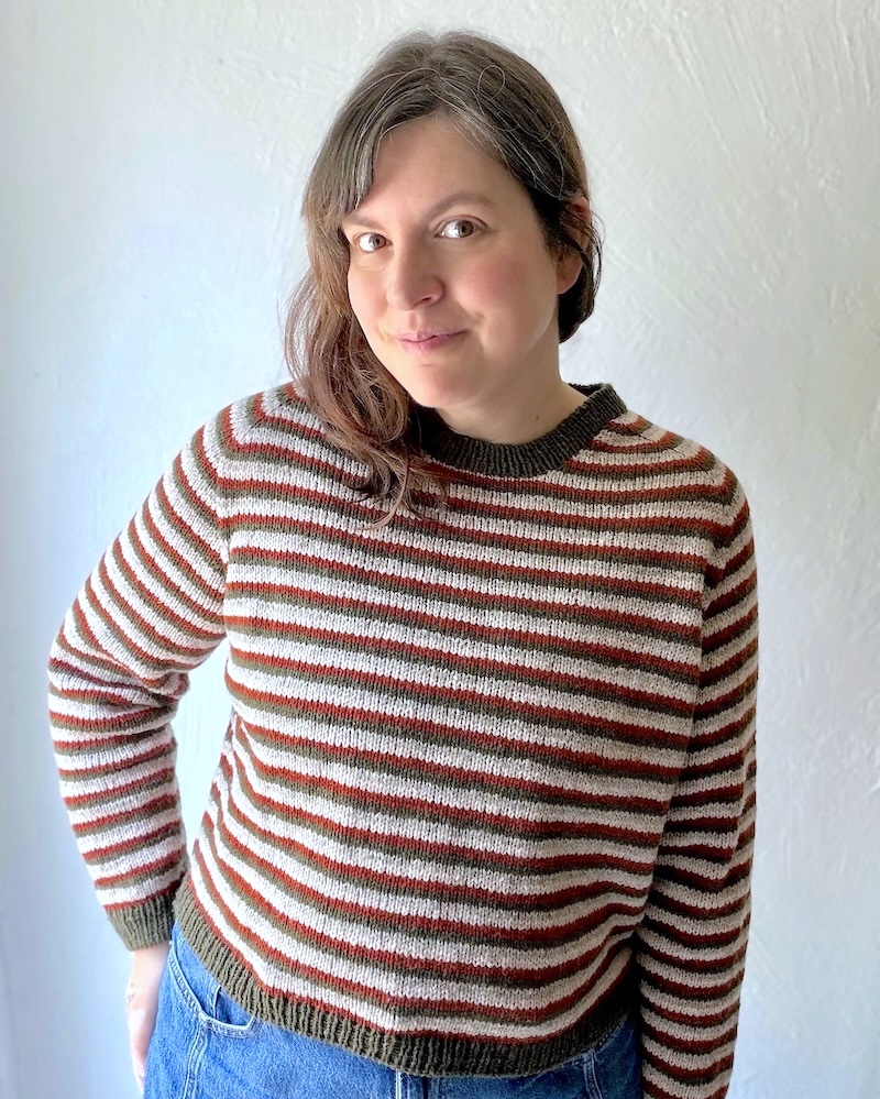 Gulliver pullover by Nadia Crétin-Léchenne