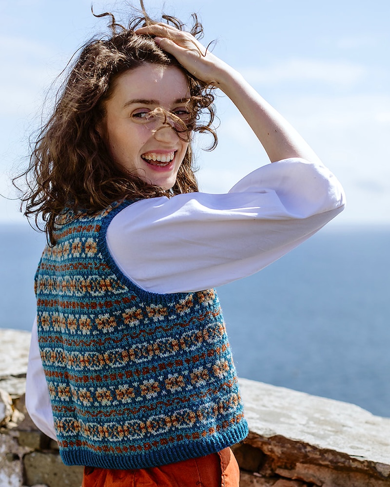 Roosty Tank Top by Ella Gordon