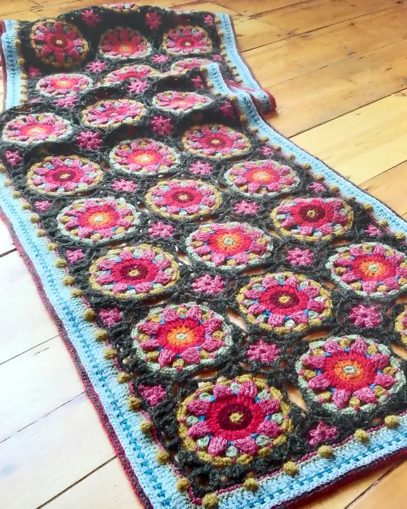 Summer Palace Wrap by Jane Crowfoot