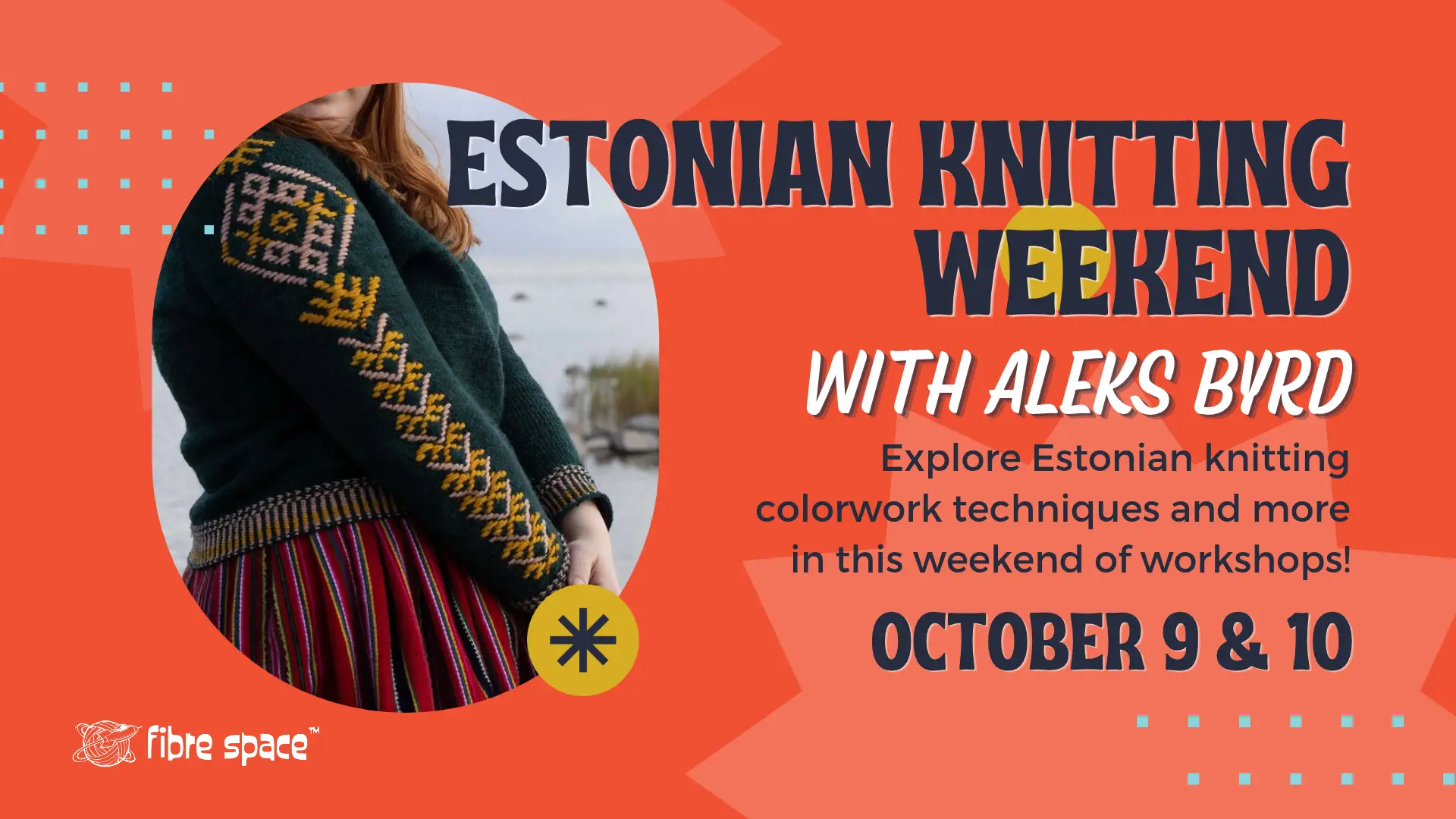 Estonian Knitting Weekend with Aleks Byrd, Oct 9 & 10