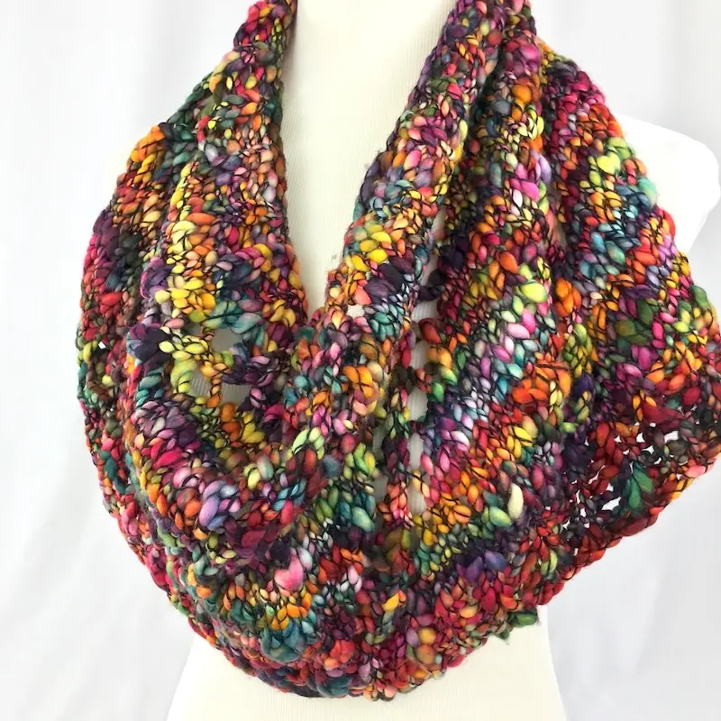 Caracol Cowl pattern by Orange Smoothie