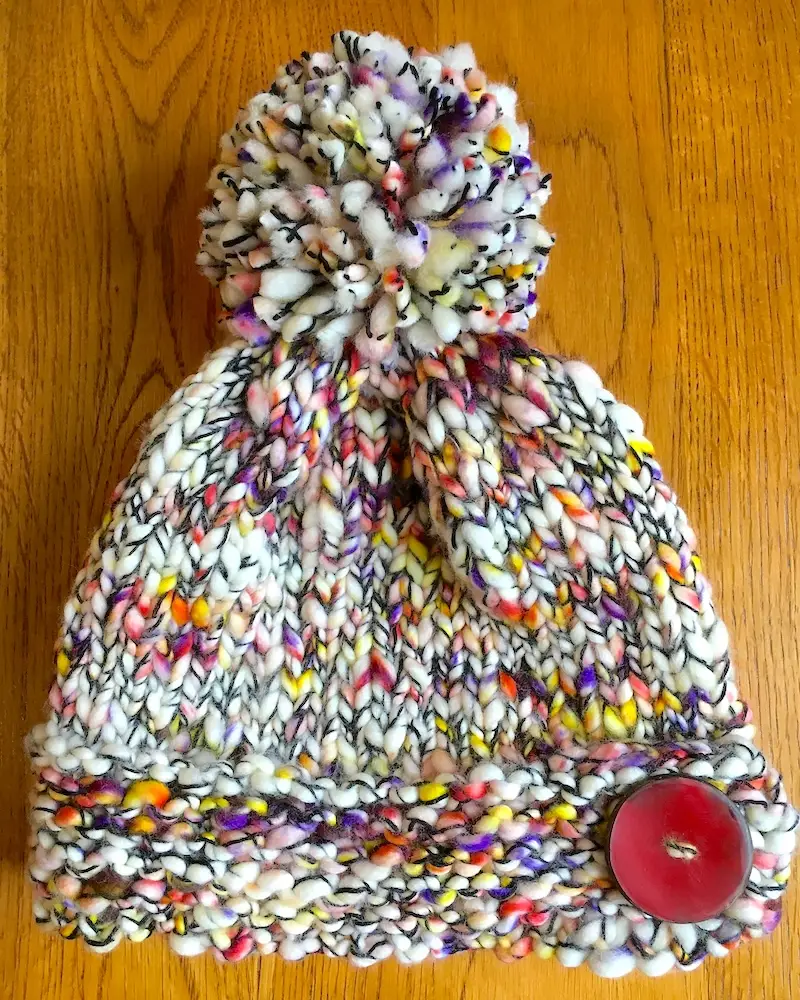 Caracol Button Hat by Kaity Fraker