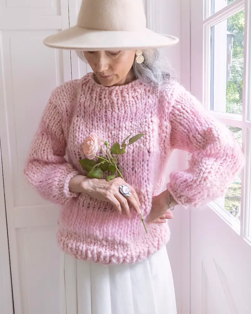Meri-Mohair Sweaterby Loopy Mango